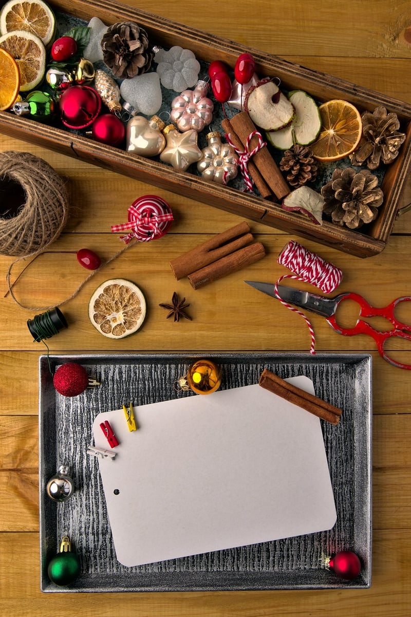 DIY holiday decorations